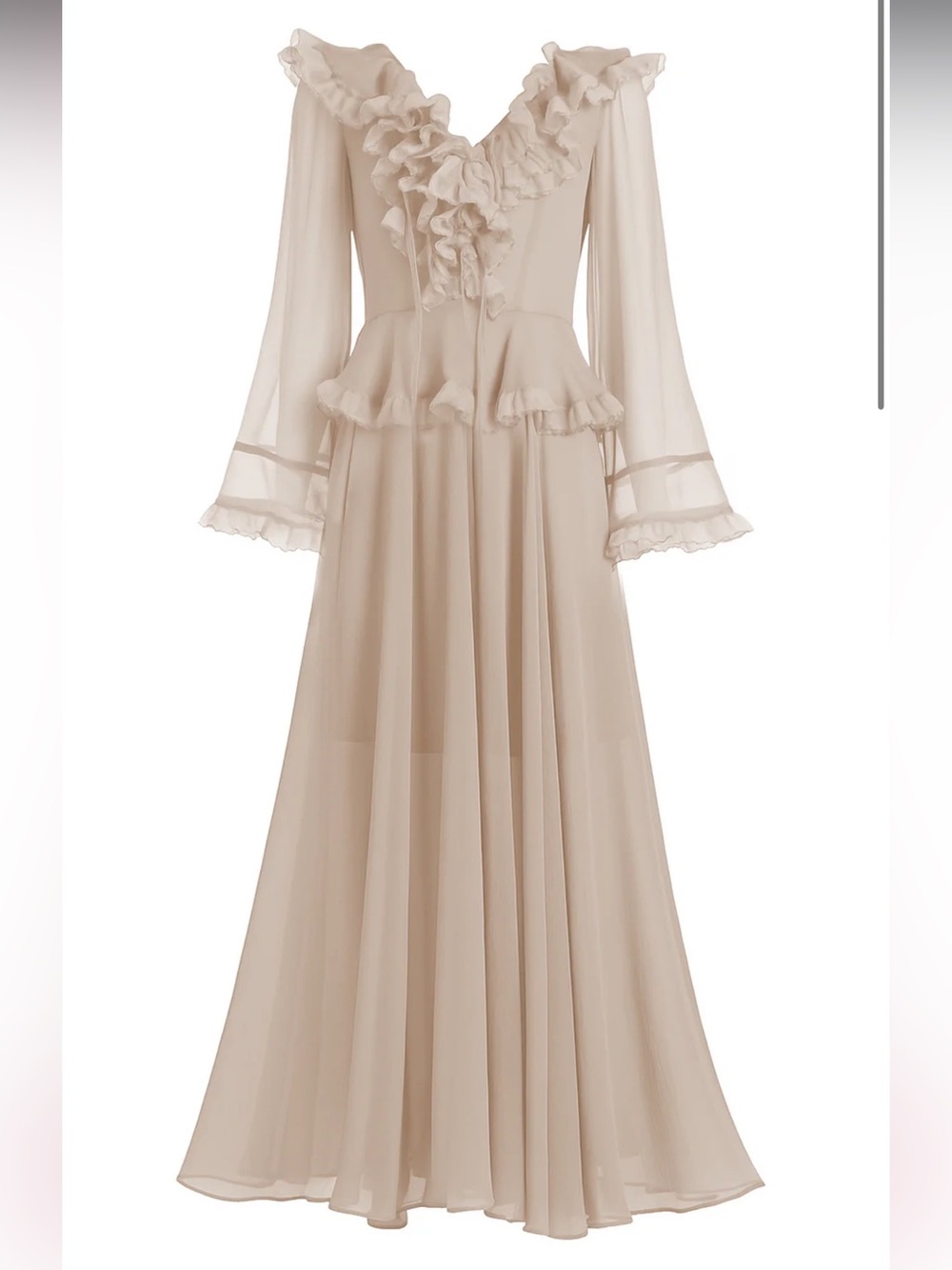 CeliaB BLISS DRESS BEIGE, size medium